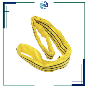 3t3m tùy chỉnh chiều dài chống lại sự hấp thụ độ ẩm đôi tường dệt PP Webbing 1 inch 1t vô tận mềm vòng <span class=keywords><strong>Sling</strong></span> - Product Image 1