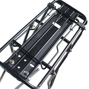 Portabicicletas Trasero para Bicicleta de Montaña, de Aluminio, Color Negro, Ligero, con Recubrimiento en Polvo, de 26 Pulgadas, para Equipaje de Pasajeros - Product Image 2