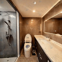 Maison conteneur pliable à double aile FLKT avec salle de bain, cuisine, villa modulaire préfabriquée de luxe