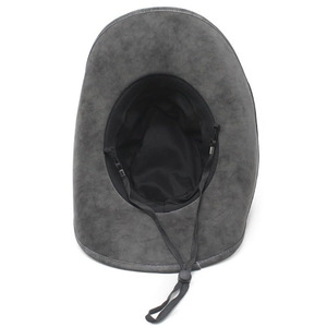 Premium Quality Unisex Leather <b>Hats</b> For Fashion Wear Classic Style Premium Quality Adjustable Fit Breathable Leather <b>Hats</b> - Product Image 6