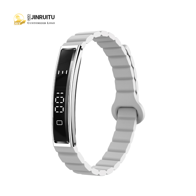 Smart Fashion Jewelry with Heart Rate Blood Oxygen Pedometer Sleep Monitor  5ATM Waterproof Smart Bracelet