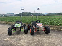 Nouveau 2025 1000W 48V 20Ah Kart électrique tout-terrain pour adultes avec freins à disque et transmission par arbre