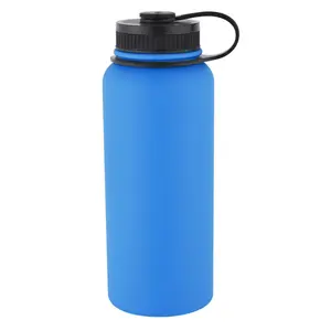 Penjualan terlaris BPA gratis 32oz. Botol air olahraga termal kopi tanpa tangkai, terisolasi vakum dinding ganda baja tahan karat