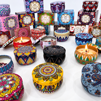 Bougies parfumées vintage durables en gros avec étiquettes personnalisables pour mariages et décorations de Thanksgiving