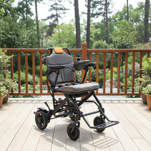 High Quality Foldable Electric Wheelchair Lightweight For Disabled