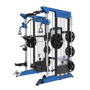 Thiết Kế Mới Phòng Tập Thể Dục Thiết Bị Tập Thể Dục Đa Chức Năng Smith Máy TZ-Q1001 Cáp <span class=keywords><strong>Crossover</strong></span> - Product Image 1