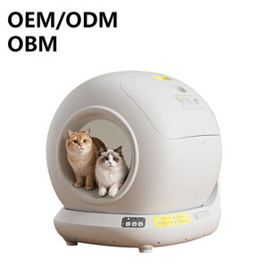 <span class=keywords><strong>Bac</strong></span> à litière pour <span class=keywords><strong>chat</strong></span> intelligent, automatique, écologique, design rond en ABS, fonction désodorisante, <span class=keywords><strong>autonettoyant</strong></span>, grande capacité - Product Image 1