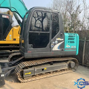 รถขุดอเนกประสงค์ Kobelco SK75 รุ่นปี 2022 มือสอง รถขุดขนาดเล็ก เครื่องยนต์ Isuzu พร้อมมอเตอร์ปั๊ม ขายในลานจัดงานจากจีน - Product Image 6