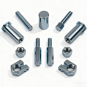 CNC OEM Machining Custom Industrial Automation Parts Non Standard Nut Precision Anodized Die <b>Casting</b> 5 Axis Milling Prototype - Product Image 1