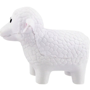 Biểu tượng tùy chỉnh Quà tặng khuyến mãi thân thiện với môi PU bọt cừu hình căng thẳng bóng cừu hình dạng Antistress đồ chơi - Product Image 4