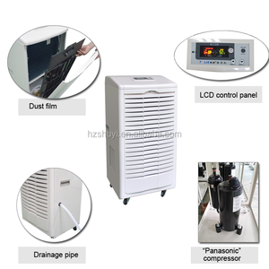 Deshumidificador Comercial TOJJE 130L/D, Deshumidificador Portátil para Uso Doméstico y de Oficina, Aire Acondicionado - Product Image 4
