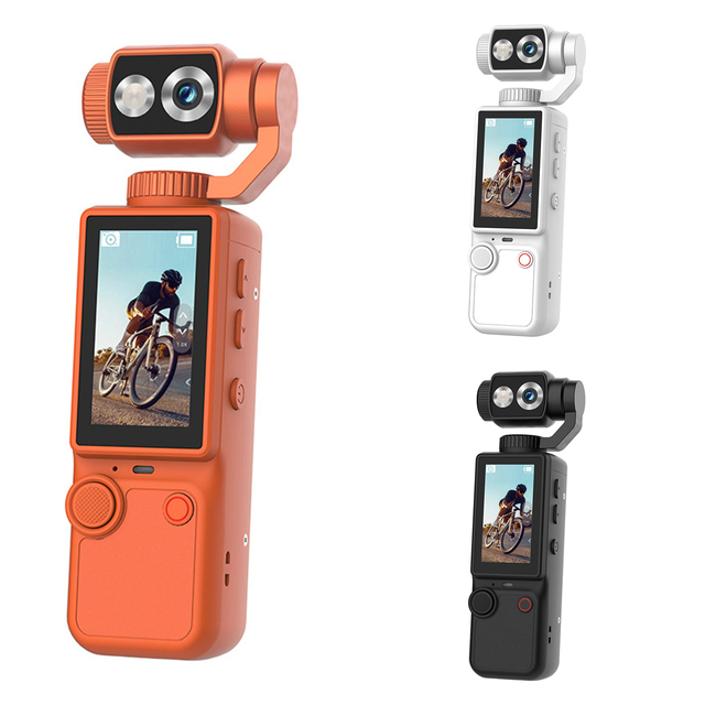 Travel 180° Flip Screen Q8 Handheld Outdoor Action Camera HD 1080P Ultra 4K Adjustable Angle Portable Pocket HDR Video Sport