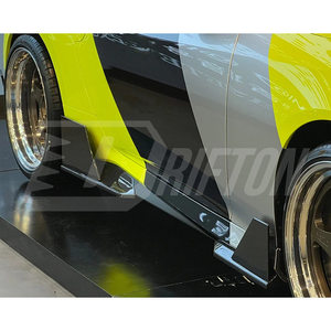 Faldones laterales de fibra de carbono seca estilo RS para Nissan Z Fairlady 400Z RZ34 2022+ - Product Image 2