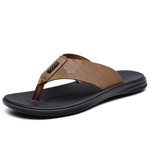 Men's Summer <b>Slides</b> Open Toe EVA Sole Anti <b>Slip</b> Casual Beach Sandals 37 Size - Product Image 5
