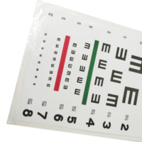 Wholesale Price Portable Ophthalmic Instrument Optical Children Adult Near Eye Examination Distance Visual Acuity Test Chart
