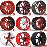 Jantes Beadlock 15 17 18 pouces à déport profond, concaves, forgées, pour course de dragster, 5X112 5X120 pour B-m-w M2 M3 M4 G80 G82