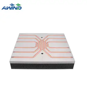 300 watt large copper custom aluminum soldering heat pipe heatsink cooling welding heat sink for amplifier cooler power supplier