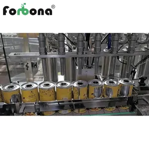 ماكينة Forbona لملء سائل المياه، ماكينة ملء العسل، ماكينة ملء وإغلاق أنابيب الزجاجات البلاستيكية