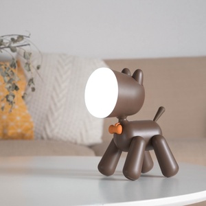 Cute Puppy Rechargeable LED Night <b>Light</b> Built-in Battery Warm <b>Light</b> Bedside Sleep Lamp Kids Bedroom Gift - Product Image 5