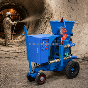 Máquina de pulverización de hormigón refractario ecológico para material ignífugo - Product Image 2