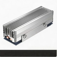 SSD-V3 2280 M.2 Твердотельный накопитель с двумя тепловыми трубками, NVMe, сетчатый цельноалюминиевый корпус, охлаждающая пластина