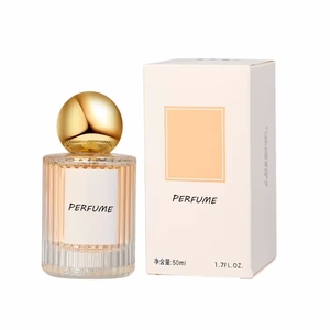Logotipo personalizado 30ml 50ml 100mL Botella de perfume redonda vacía Fragancia de lujo Botella de perfume de vidrio con cajas - Product Image 1