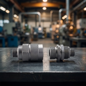 ข้อต่อไฮดรอลิกแบบปลดเร็ว <span class=keywords><strong>VR</strong></span> RK <span class=keywords><strong>LG</strong></span> M24*1.5 สำหรับเครื่องเจาะแบบหมุนแรงดันสูง ข้อต่อท่อน้ำมันไฮดรอลิกแบบขันเกลียว - Product Image 1