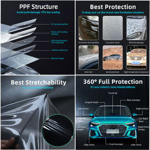 Película protectora de pintura de TPU PPF autocurativa al por mayor OEM 6,5 mil al por mayor, revestimiento Nano, antiamarillamiento, PPF - Product Image 2