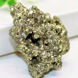 Vente chaude de pierres semi-précieuses de qualité A, fabrication transfrontalière, vente en gros, artisanat en pierre naturelle, pyrite et chalcopyrite brutes - Product Image 2