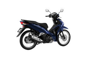 Motocicleta PGM-FI de 125cc, Edición Estándar, Azul y Negro, Versión con Ruedas de Rayos Resistentes, Motor de Gasolina de Bajo Consumo - Product Image 5