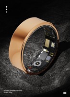 R11 Smart Ring HR Pemantau Oksigen Darah dan Tidur, Pelacak Kebugaran Tahan Air IP68, Cincin Kesehatan Fashion, Kontrol Aplikasi NFC
