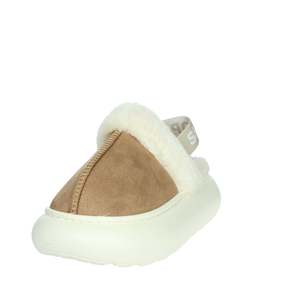Sabot en cuir pour femme SABF241029 avec doublure en fausse fourrure pour usage domestique - Product Image 6