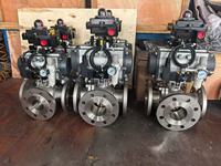 Katup Kontrol Kelas Industri 304SS dengan Aktuator Tipe Piston dan Penguat Volume Terintegrasi untuk Kecepatan Pengoperasian yang Cepat.