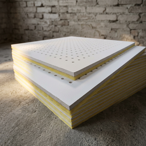 Panel de Aleación de Aluminio Acústico Ignífugo Perforado Impermeable con Revestimiento de PVDF, Diseño Moderno para Uso Exterior en Centros Comerciales y Quioscos - Product Image 3