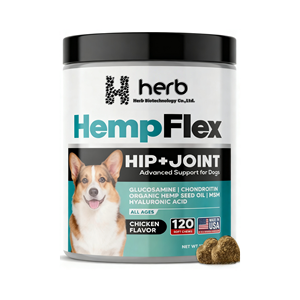 Glucosamina y Condroitina para Perros OEM ODM - Aceite de Cáñamo para Perros - Suplemento Seguro para las Articulaciones de Perros de Todas las Razas, Masticables Blandos - Product Image 1