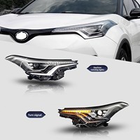 Nuevo para 2018-2020 para IZOA: Conjunto de faros con luces LED diurnas y direccionales secuenciales, 12V 45W de alta potencia