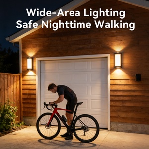 Nouvelle applique murale LED à double émission AC 85-265V, applique murale extérieure étanche, éclairage de jardin extérieur/lumières de <span class=keywords><strong>portail</strong></span> LED - Product Image 4