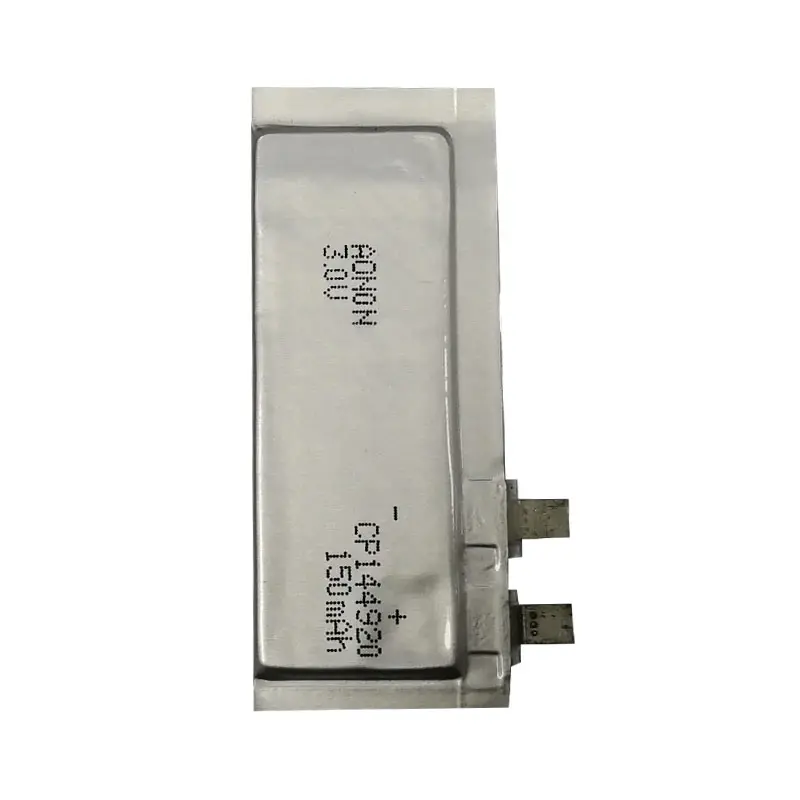 Cp144920 150mAh 3V siêu mỏng Pin li-mno2 mềm pin lithium mangan Dioxide mềm Pin