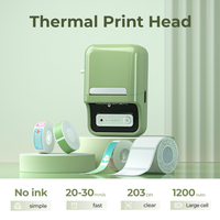 NIIMBOT B21 Imprimante d'étiquettes portable 2 pouces, imprimante d'étiquettes thermique intelligente mini, imprimante d'étiquettes de logo