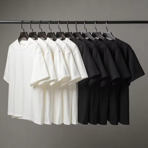 Camiseta de Alta Calidad 100% Algodón, Talla Grande, Personalizable con Impresión, Camiseta Lisa para Hombre, Corte Holgado - Product Image 5