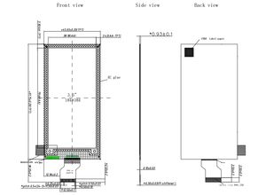 3.5 Inch Ultra-Dunne E-Ink Display 4 Kleuren Papierachtige E-Paper Esl Prijskaartje Voor Retail Dynamisch Prijsvoorraadbeheer - Product Image 5