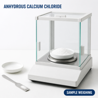 Chlorure de calcium anhydre en poudre, haute pureté, qualité industrielle, produit chimique