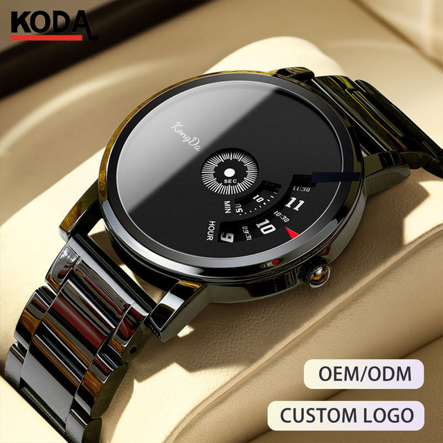 Cheap China Men Quartz Watch New Arrival Stainless Steel Band 22mm Water Resistant 50m Digital Unique Simple Casual Watch