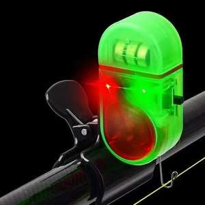 Fishing <b>Bite</b> Alarm with LED Light, Clip On Fish Rod Electronic Fish <b>Bite</b> Alarm Sound <b>Bite</b> Alert Bell with LED Lights - Product Image 5