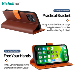 Ví Sang Trọng Pu Leather Điện Thoại Di Động Ốp Lưng Lậ<span class=keywords><strong>t</strong></span> Cho iPhone <span class=keywords><strong>X</strong></span> 11 12 13 14 Pro Max Ốp Điện Thoại - Product Image 6