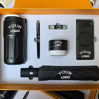 Ensemble cadeau d'entreprise avec logo personnalisé avec 6 produits en 1 pour les événements publicitaires pour la promotion de Noël et du Nouvel An