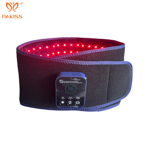 Ceinture de massage OEM rechargeable à lumière rouge, batterie 5000 mAh, chauffante et vibrante, pour thérapie abdominale et lombaire - Product Image 1
