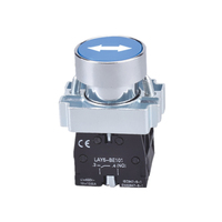 Interrupteur à bouton-poussoir électronique en plastique à borne à vis ronde, 1NO1NC, 6A 600V, à réinitialisation automatique, avec point de contact en cuivre