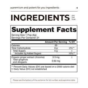 OEM membantu untuk sakit perut pagi mabuk perjalanan kembung pelangsing lolipop suplemen pelangsing perut lolipop - Product Image 3