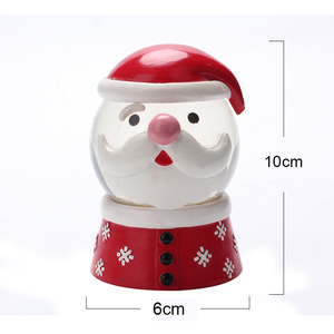 Globo di <span class=keywords><strong>Neve</strong></span> in Resina con Babbo Natale, Regalo Natalizio Artigianale, Souvenir Festivo, Decorazione da Tavolo con <span class=keywords><strong>Neve</strong></span> Scintillante - Product Image 5